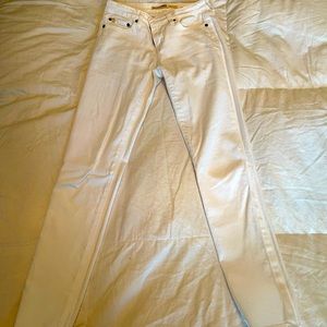 white jeans size 24